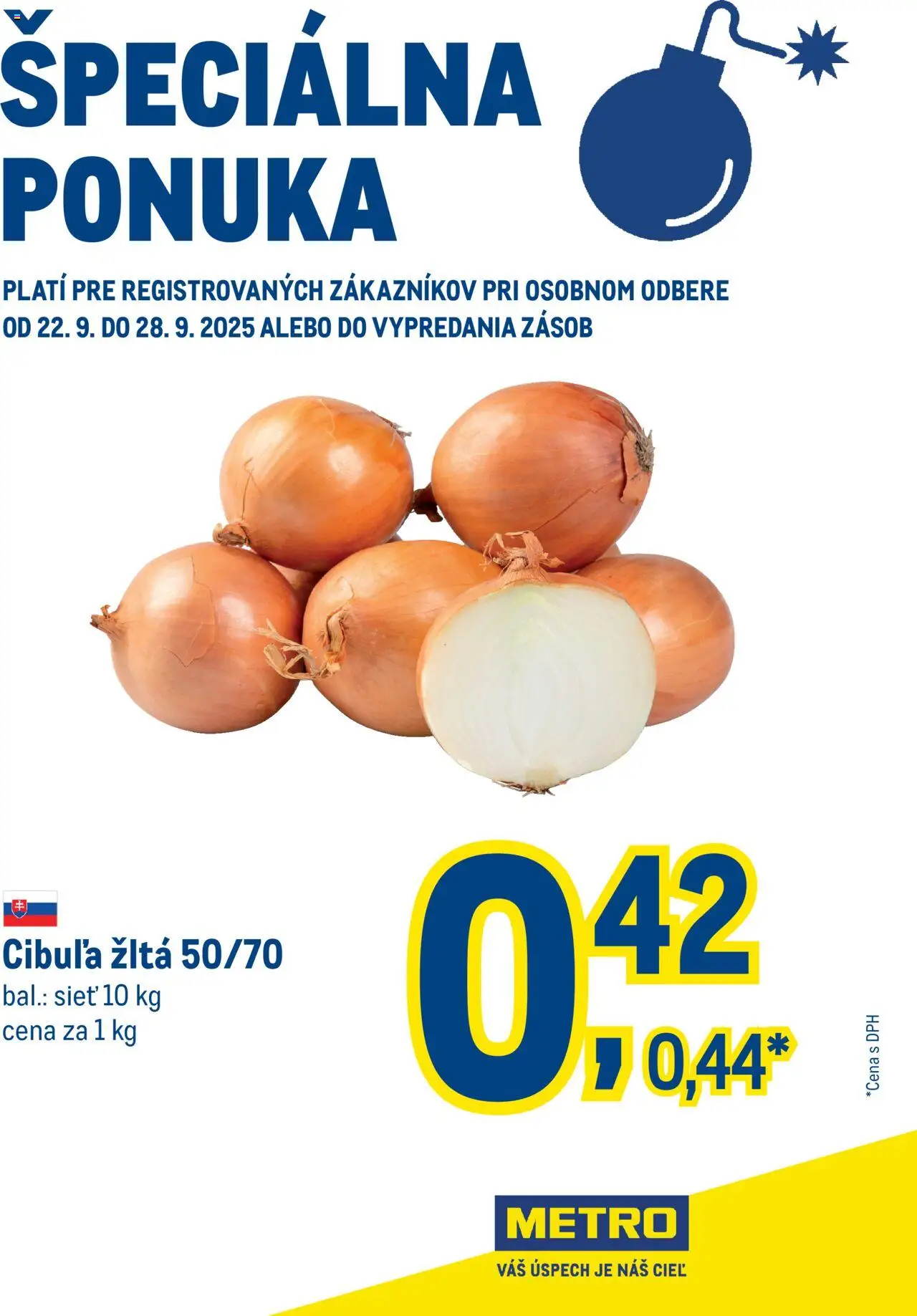 Metro Špeciálna ponuka (22.09. - 28.09.2025) - Akčná ponuka