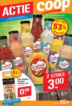 Voorbeeld van Folder week 31 van winkel Coop geldig vanaf 28-07-2025