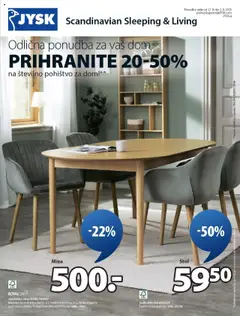 Predogled kataloga iz trgovine JYSK veljaven od 27.08.2025
