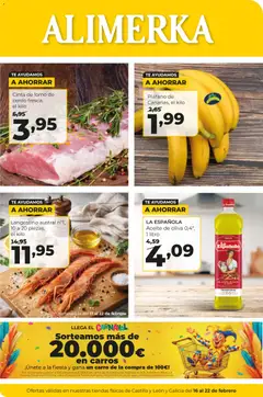 Vista previa del folleto de la tienda Alimerka válido desde el 16/02/2026 