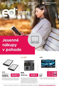 Náhľad ED Profi letáku platného od 01.10.2025