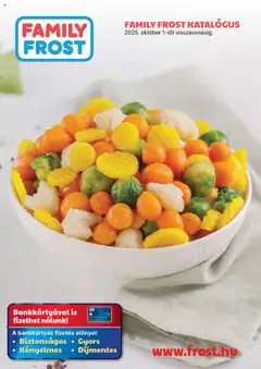 Family Frost - Katalógus megtekintése, amely érvényes 2025.10.01.-től