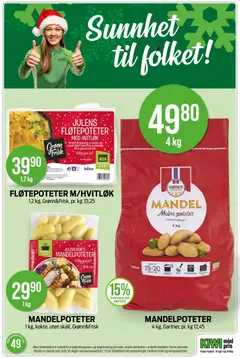 Forhåndsvis Kundeavis fra butikk Kiwi gyldig fra 01/12/2025 | Side: 20