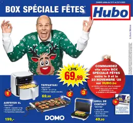 Prévisualisation de Publicité du magasin Hubo formulaire valide 12/11/2025