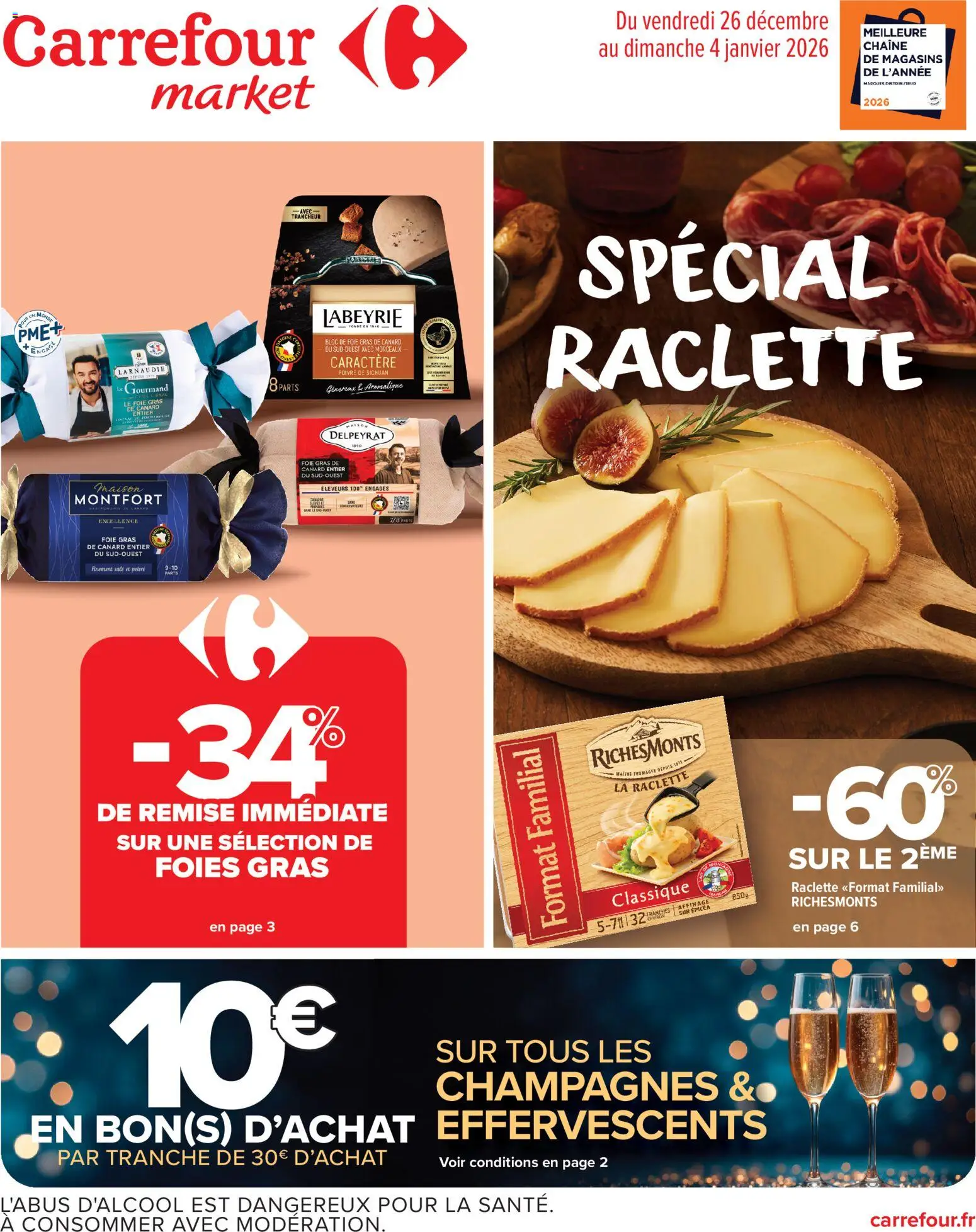 Prévisualisation de Spécial raclette du magasin Carrefour Market formulaire valide 26/12/2025