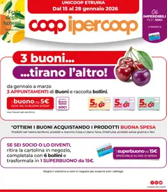Anteprima dell'opuscolo Volantino Umbria dal negozio COOP valido da 15/01/2026