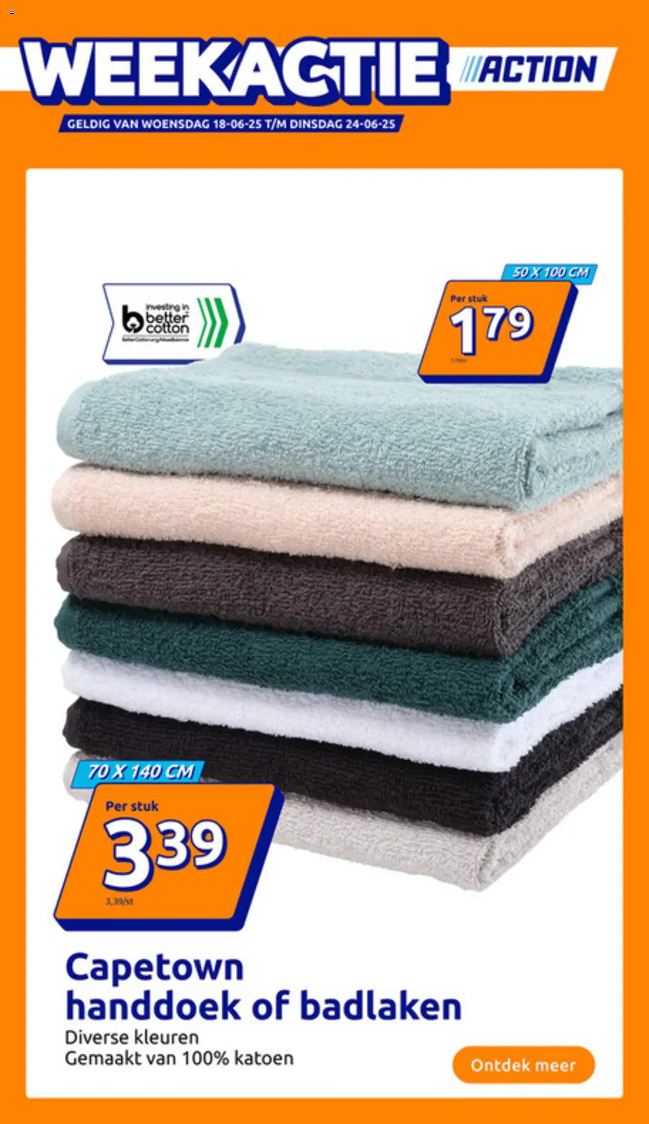 Action shop Folder week 25 geldig vanaf 18-06-2025 - Paginanummer 1