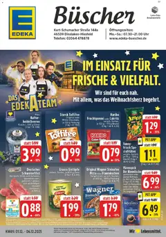 Vorschau von dem Prospekt des Geschäftes Edeka, gültig ab dem 01.12.2025