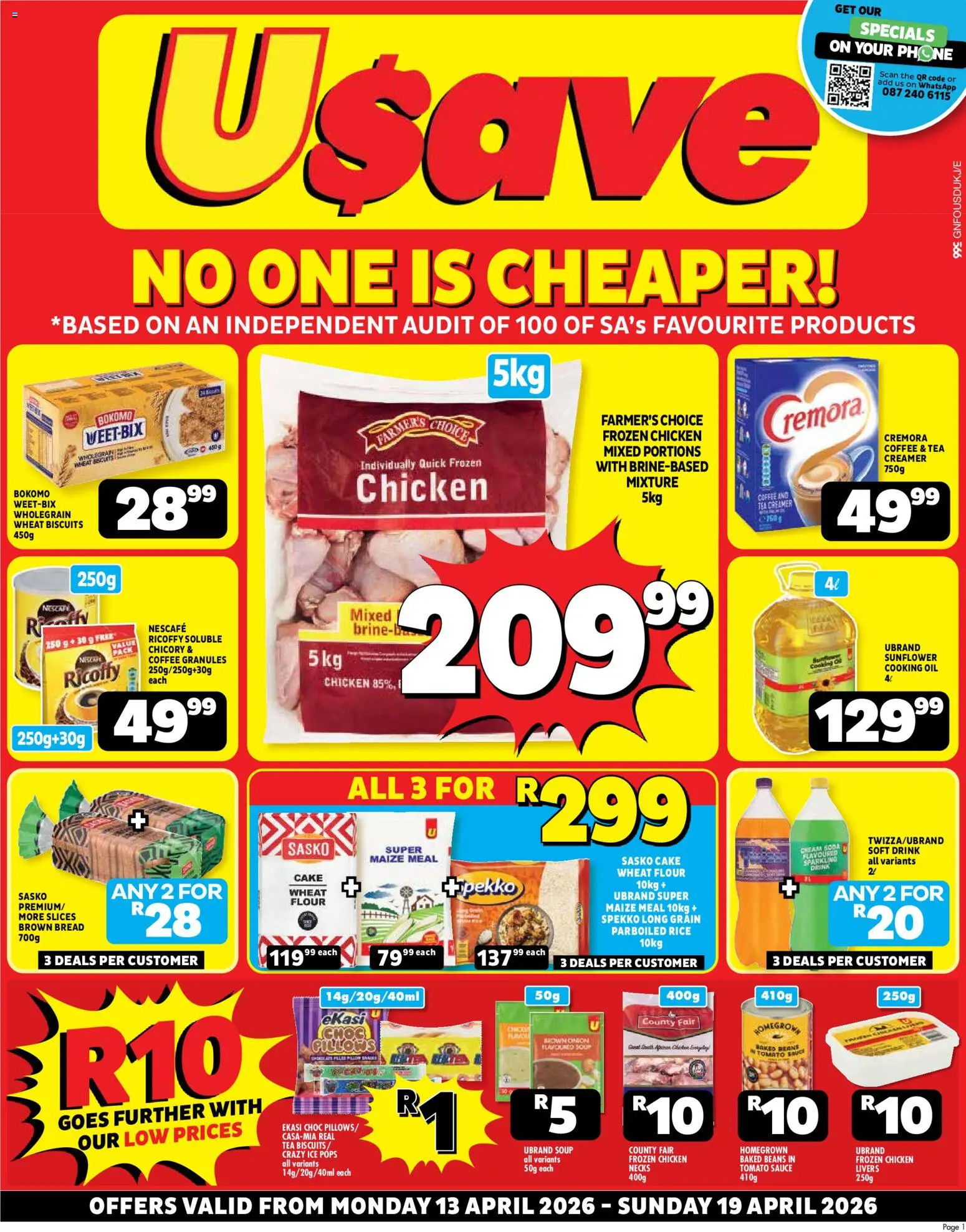 Preview of Usave flyer valid from 13/04/2026