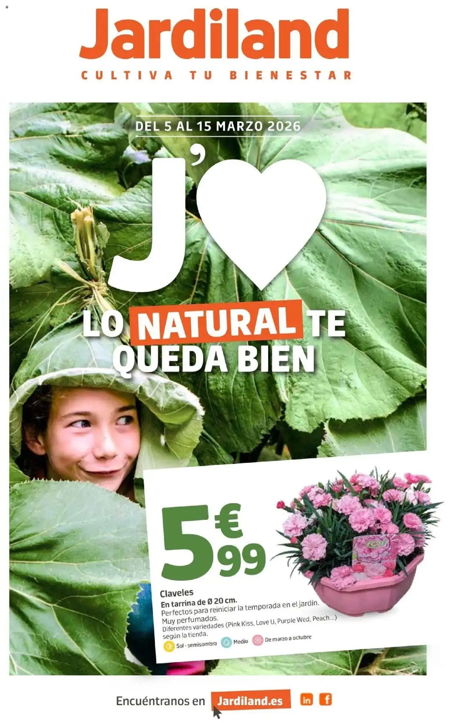 Vista previa del folleto de la tienda Jardiland válido desde el 05/03/2026 