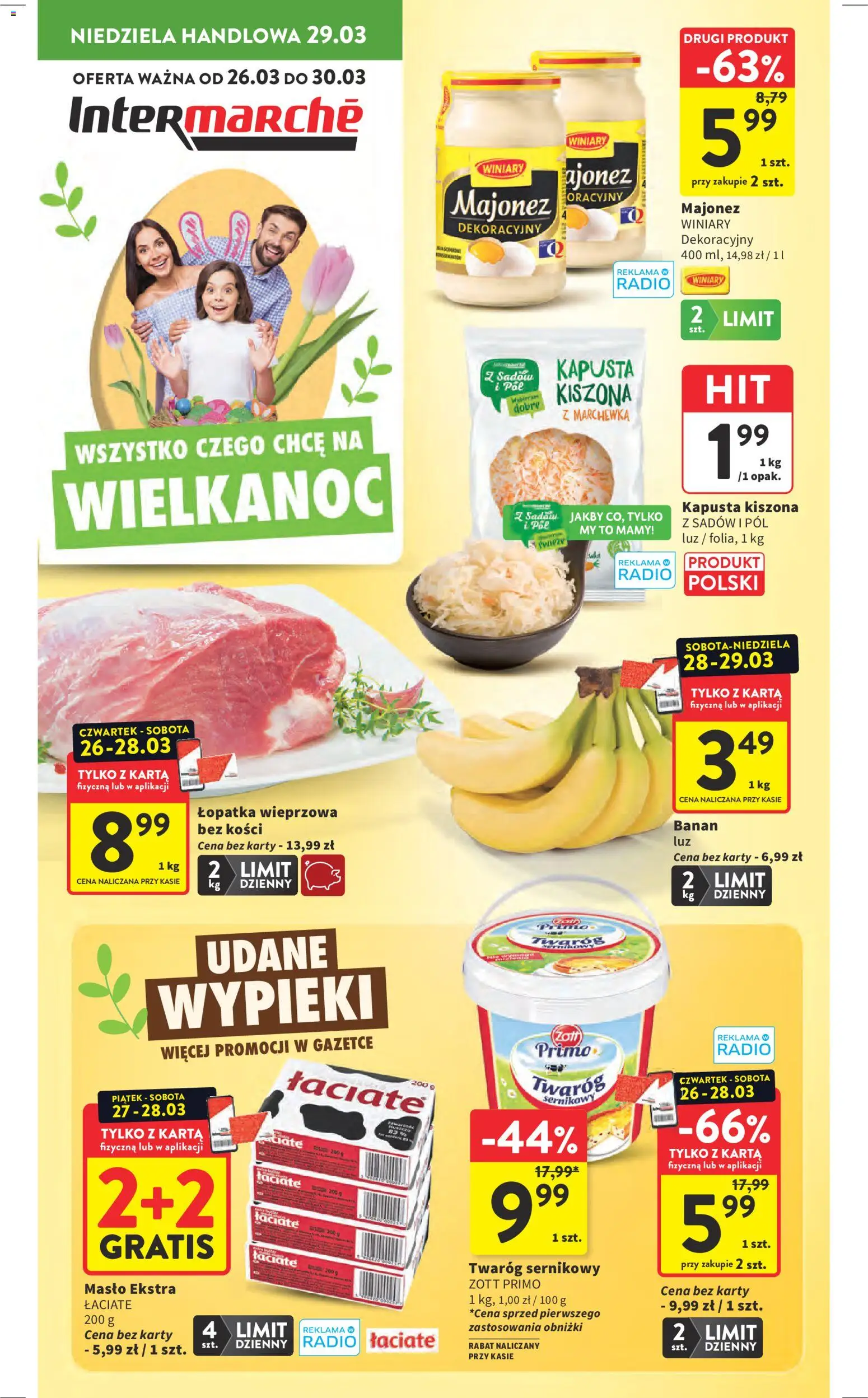 Pogląd gazetki "Intermarche gazetka" ze sklepu Intermarche ważnej od 26.03.2026