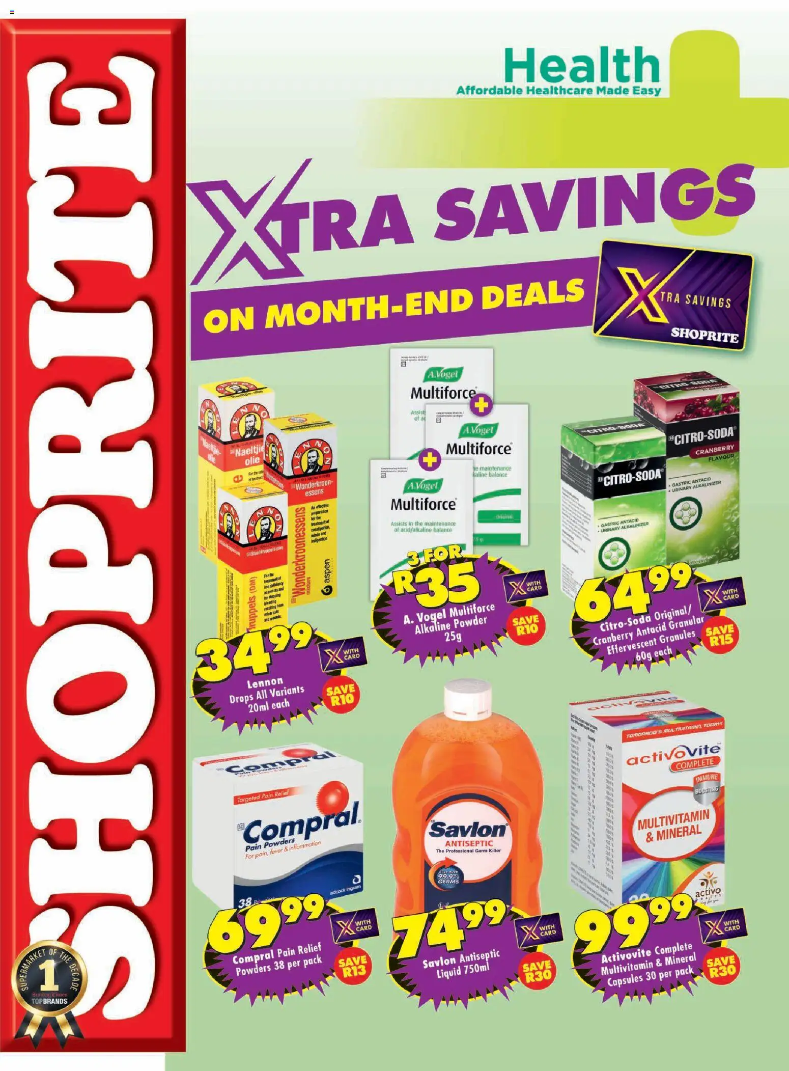 Preview of Shoprite flyer valid from 19/01/2026