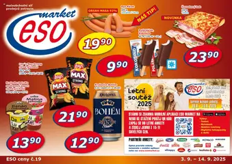 Náhled nabídky: Eso market Leták platný od 03.09.2025