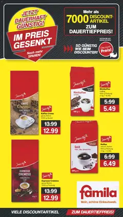 Vorschau von dem Prospekt des Geschäftes Famila Nordwest, gültig ab dem 25.10.2025