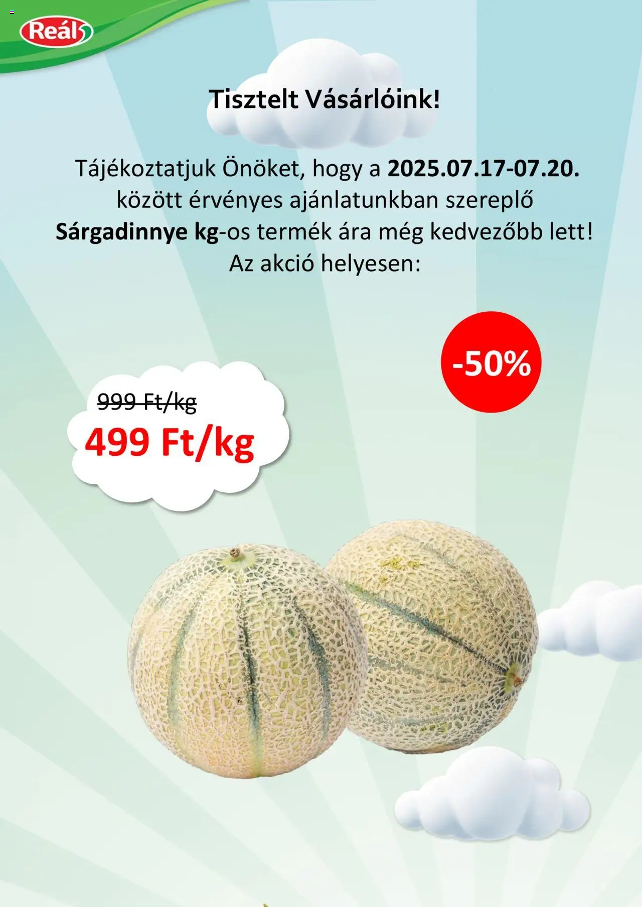 Reál aktuális szórólap, érvényes 2025.07.17.-től - 1 oldal