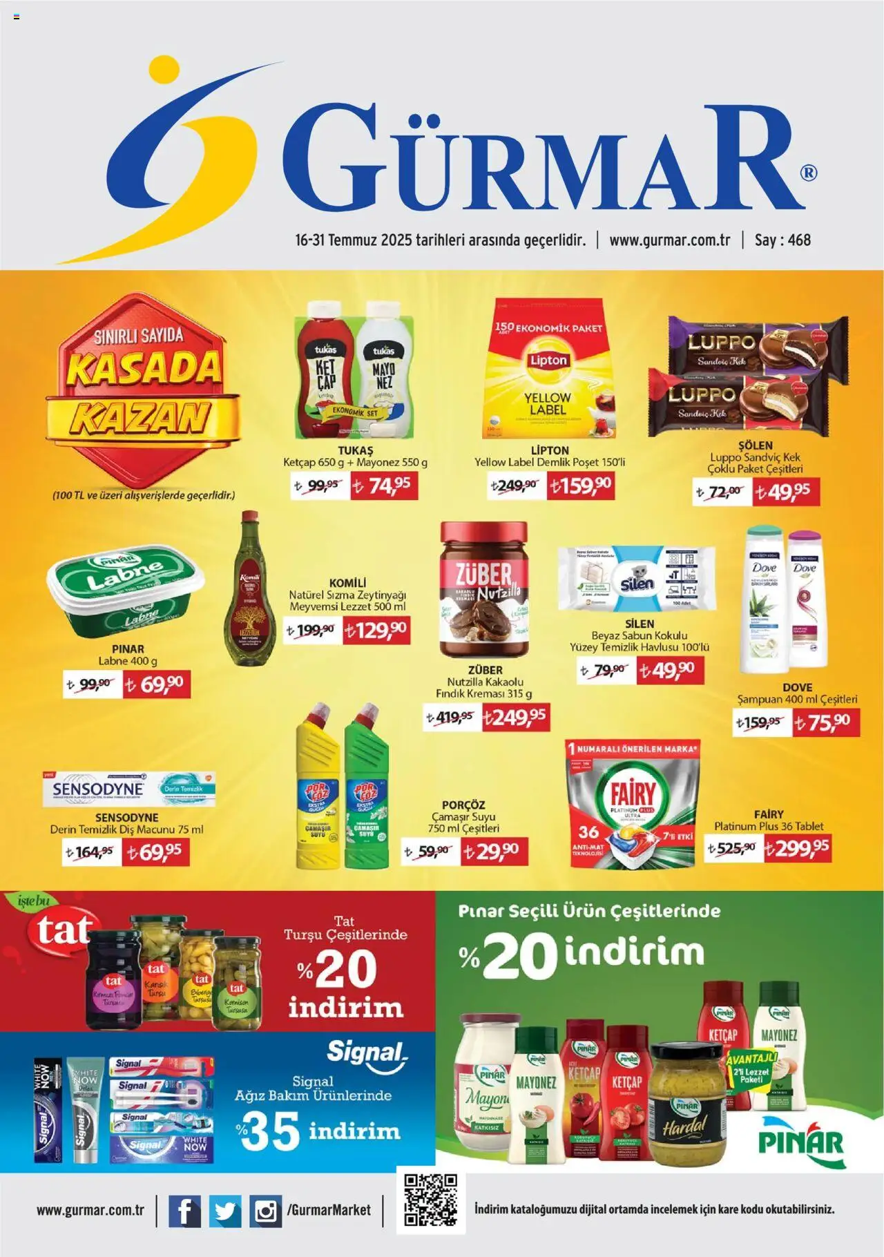 Gürmar Katalog (16 - 31 Temmuz 2025) - Sayfa numarası 1