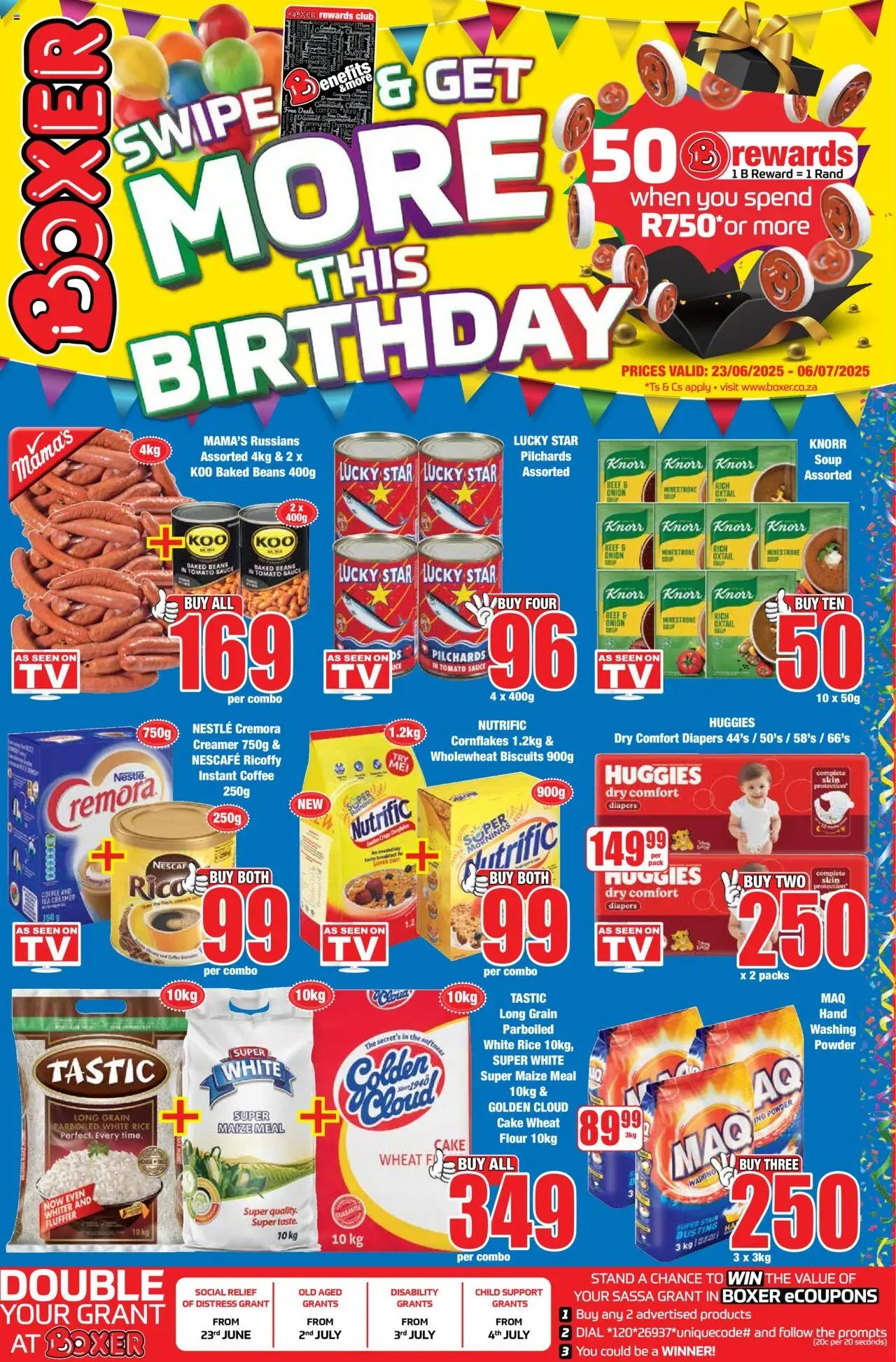 Boxer Mpumalanga - Weekly Specials from 23/06 - 06/07/2025 > Promotions