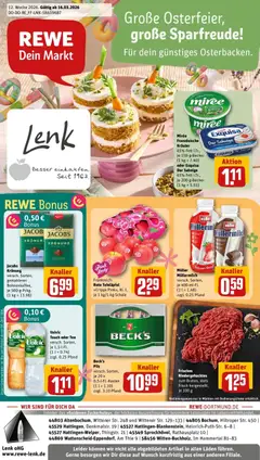 Vorschau von dem Prospekt des Geschäftes Rewe, gültig ab dem 15.03.2026