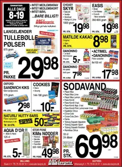 Eksempel på tilbudsavis Tilbudsavis fra butik Abc Lavpris gyldig fra 08/10/2025