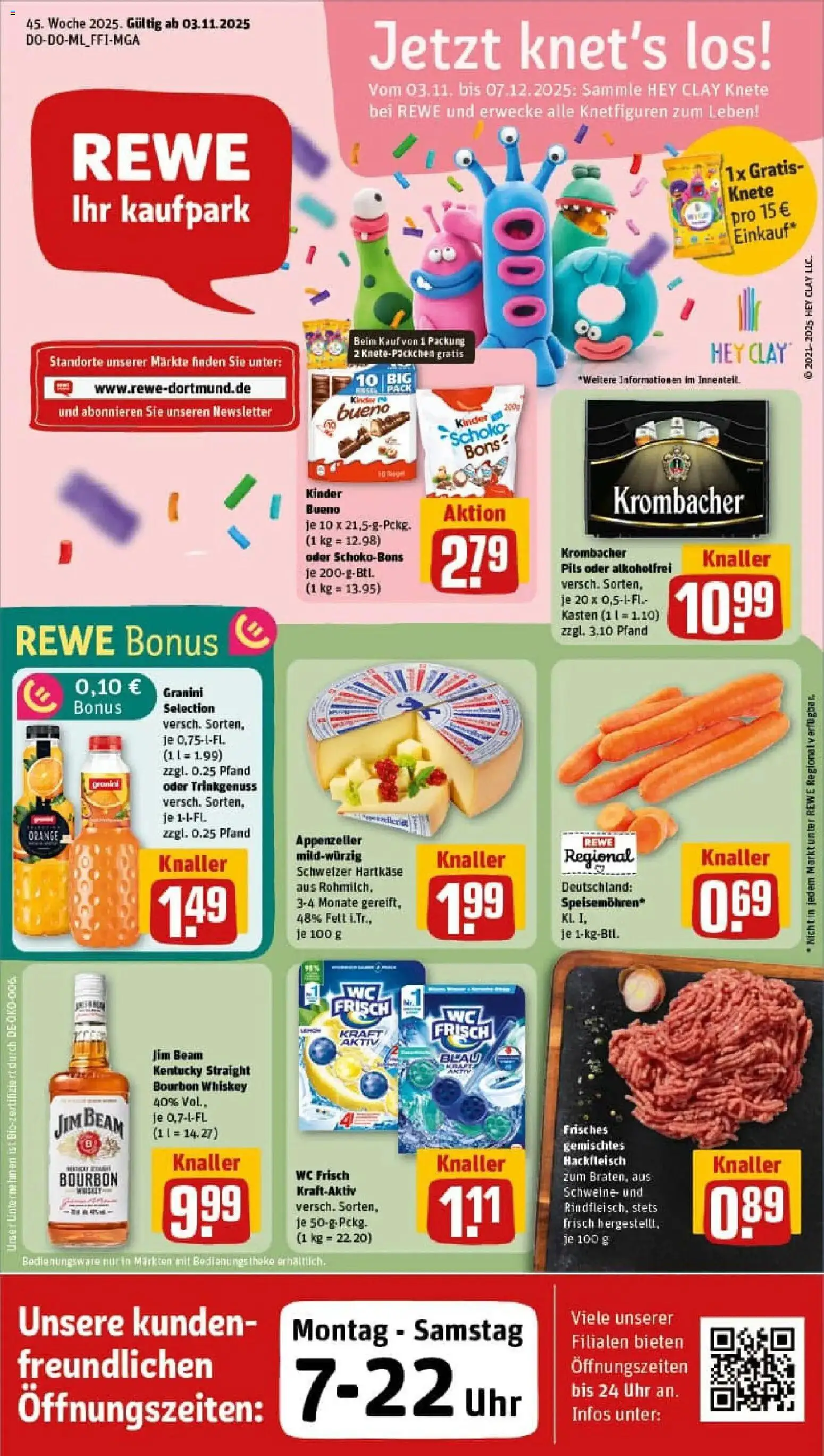 Vorschau von dem Prospekt des Geschäftes Rewe, gültig ab dem 02.11.2025