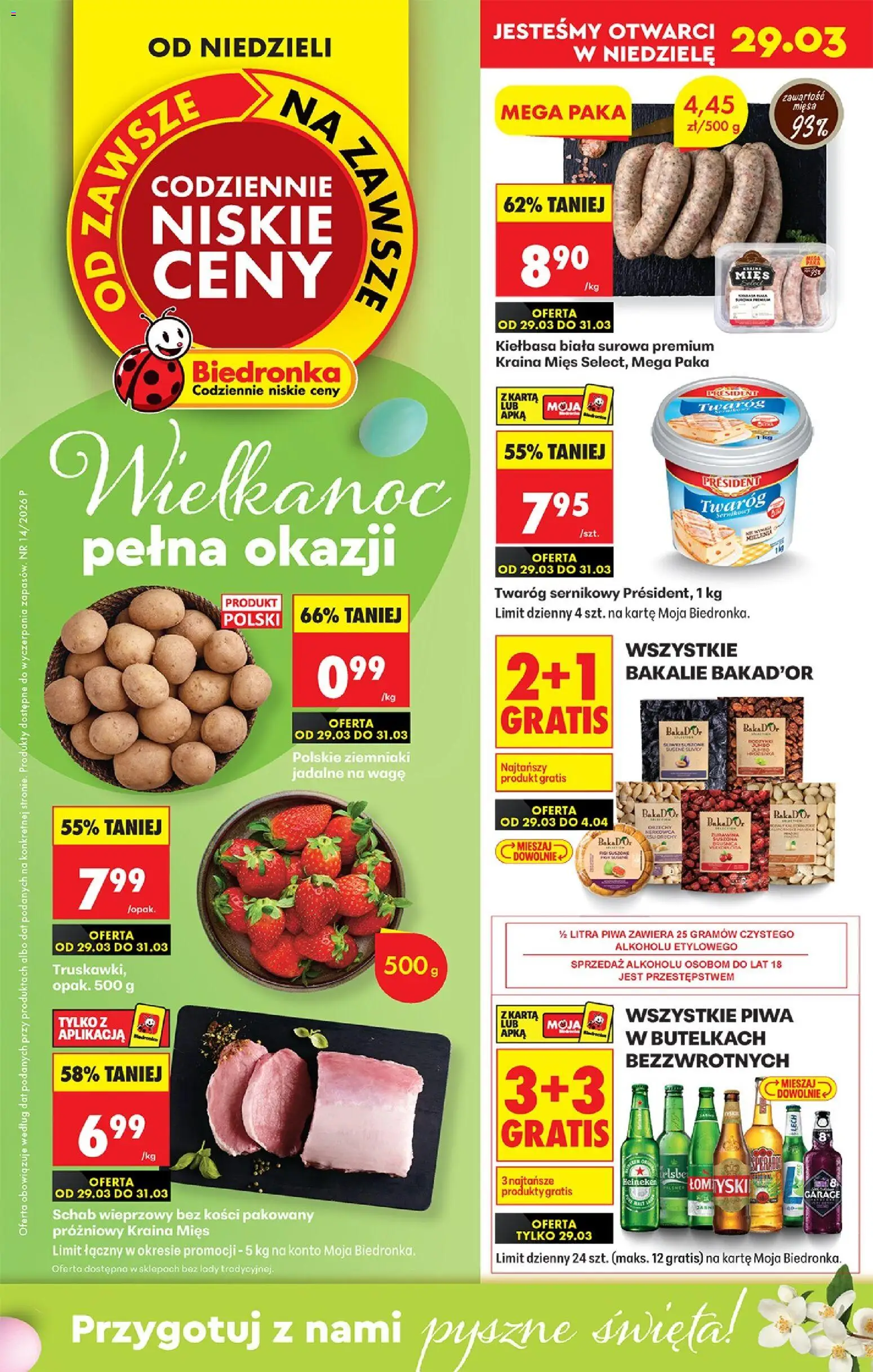 Náhled nabídky: Biedronka Polsko Biedronka Polsko leták platný od 29.03.2026