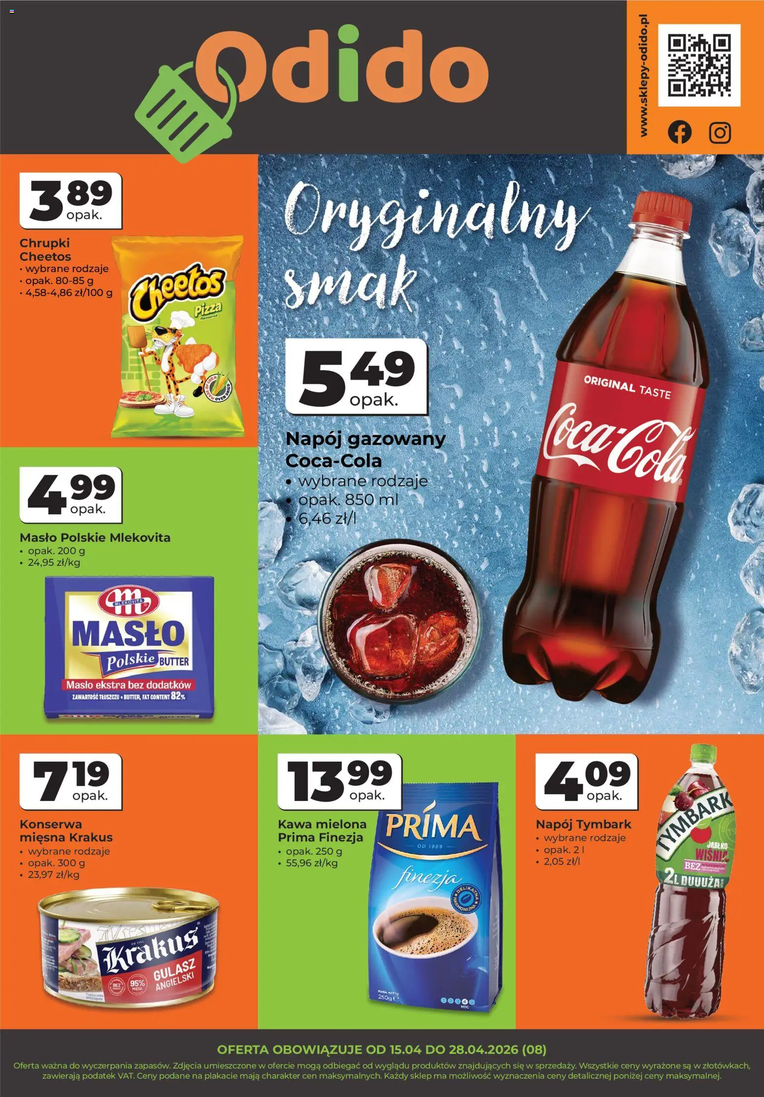 Pogląd gazetki "Odido gazetka - Wybrane produkty" ze sklepu Odido ważnej od 15.04.2026
