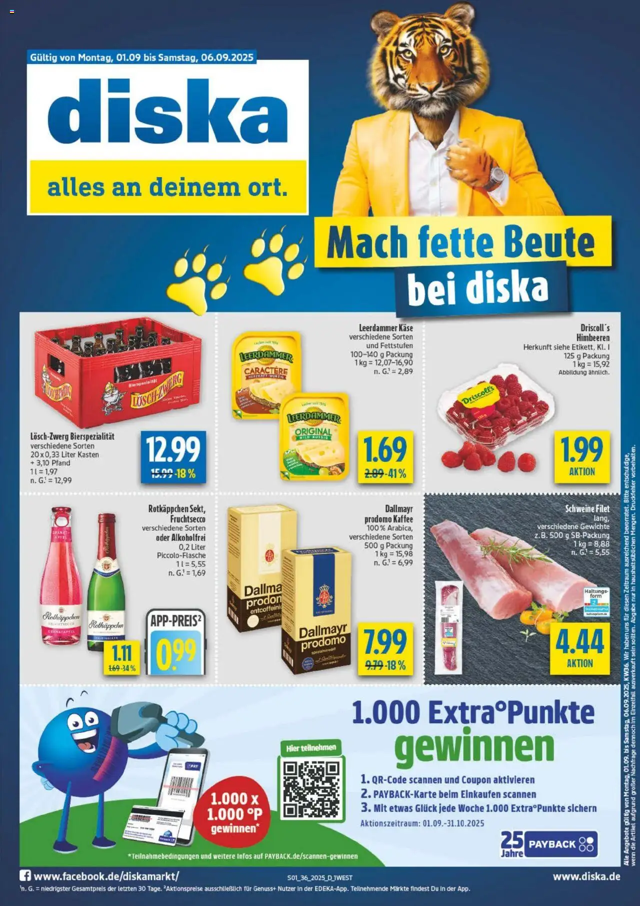 Diska diska Angebote Bayern KW36 (vom 01.09.2025 - 06.09.2025)