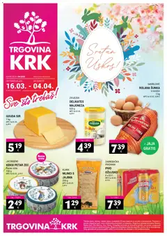 Pregled letka Trgovina Krk Katalog trgovine Trgovina Krk vrijedi od 16.03.2026