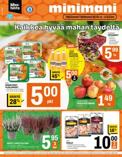 Kaupan Minimani Tarjoukset esikatselu, voimassa 10/09/2025