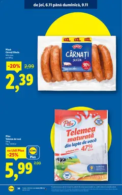 Previzualizarea de cataloage: Lidl Catalog nou valabil de la 03.11.2025 | Pagina: 36