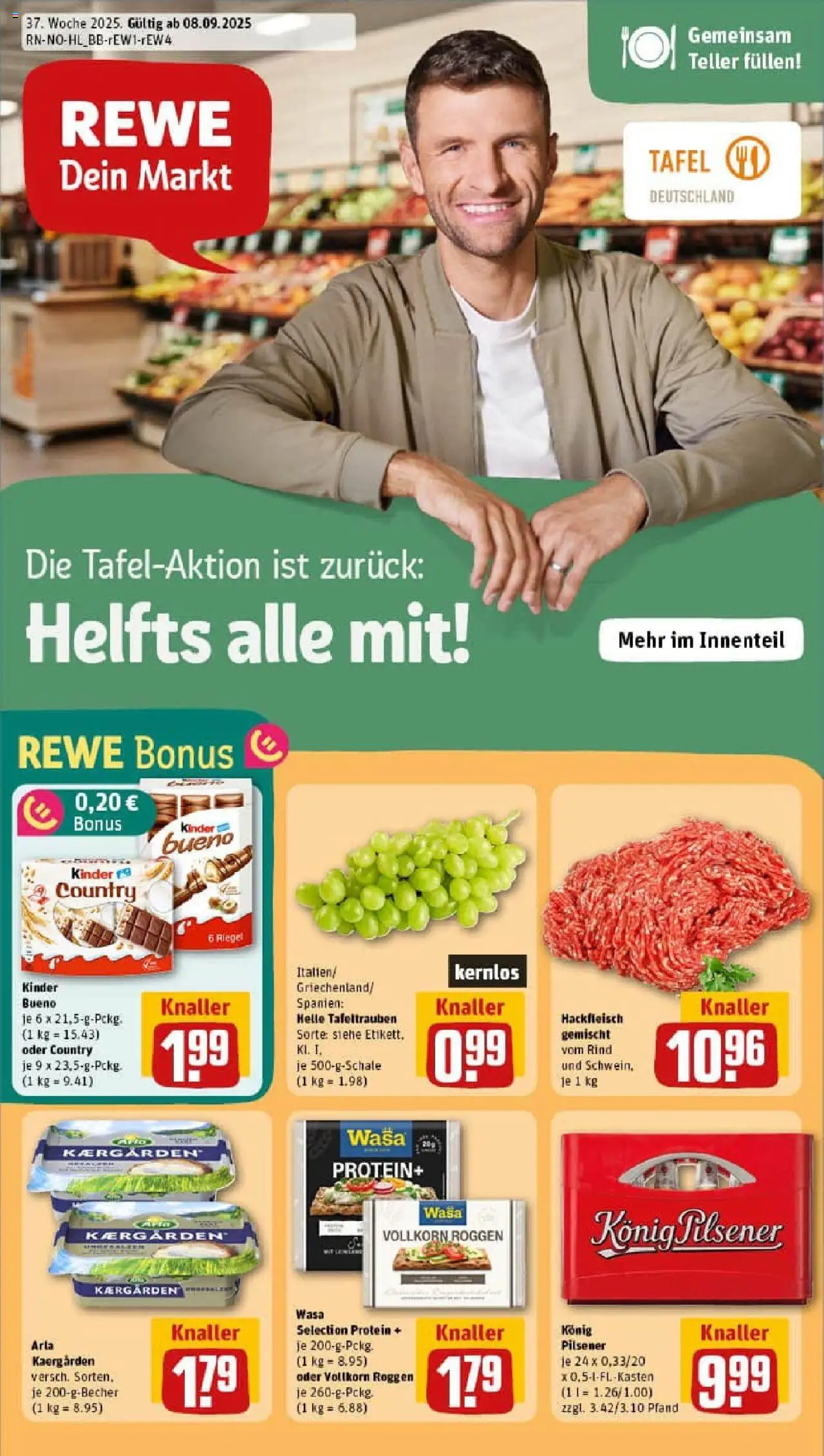 REWE Prospekt ab 07.09.2025 nächste Woche - Prospekt St. Peter Ording	