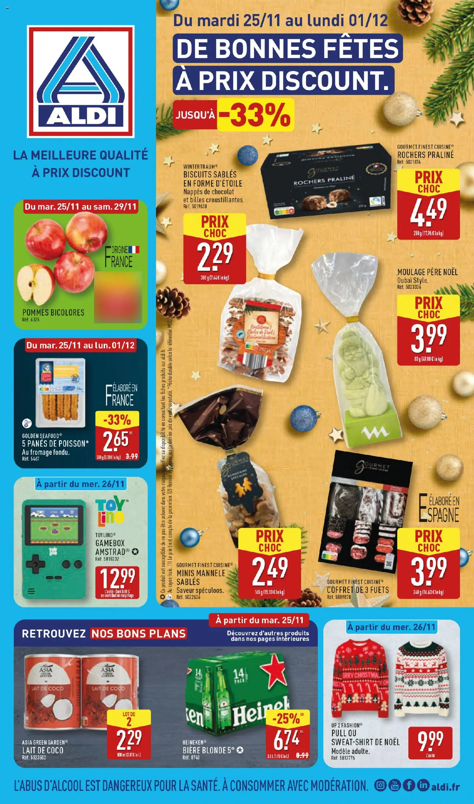 Prévisualisation de Catalogue de la semaine 48 du magasin Aldi formulaire valide 25/11/2025