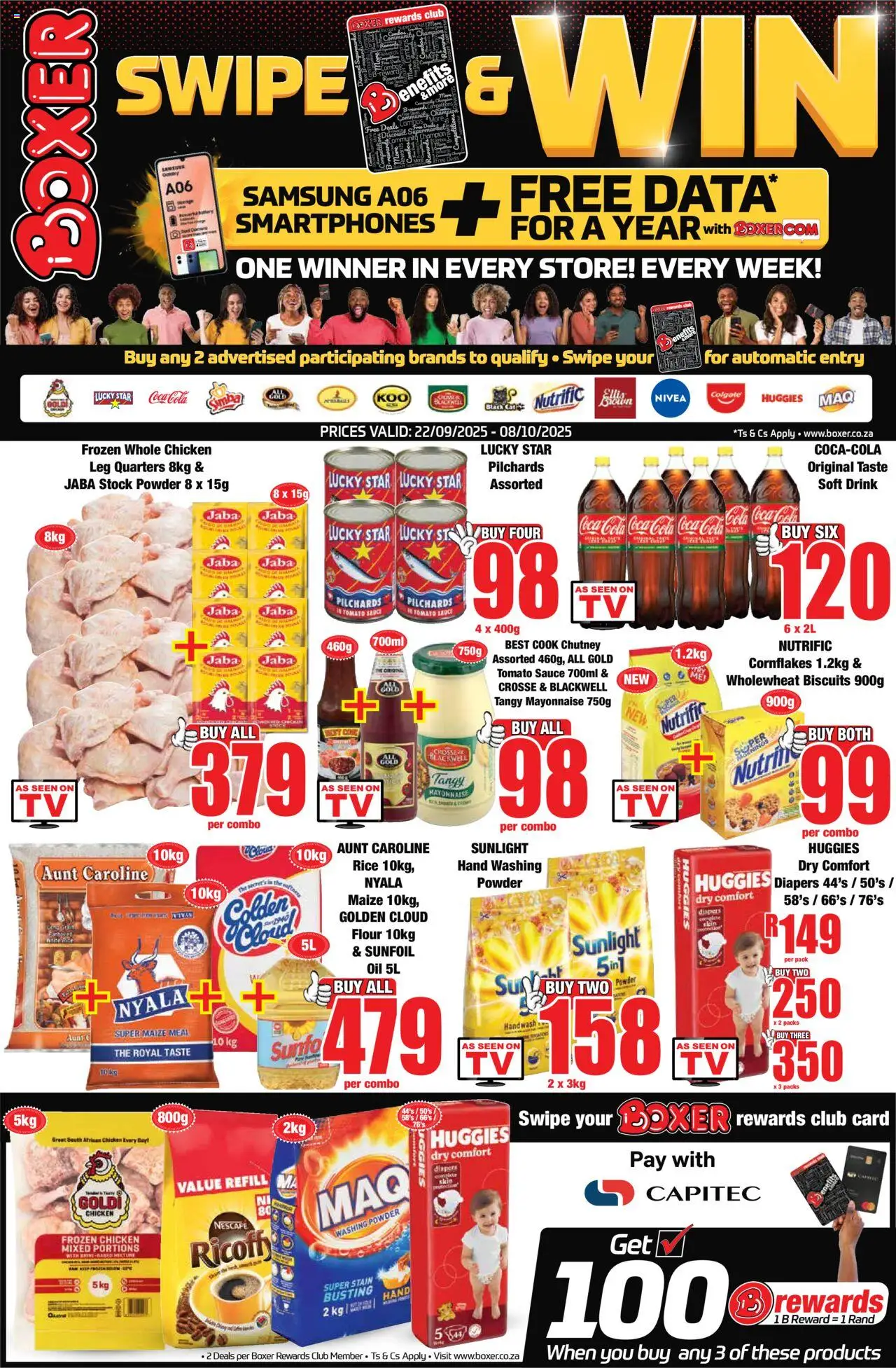 Boxer KwaZulu-Natal - Specials from 22/09 - 08/10/2025 > Promotions