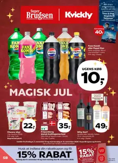 Eksempel på tilbudsavis Tilbudsavis fra butik Super Brugsen gyldig fra 07/11/2025