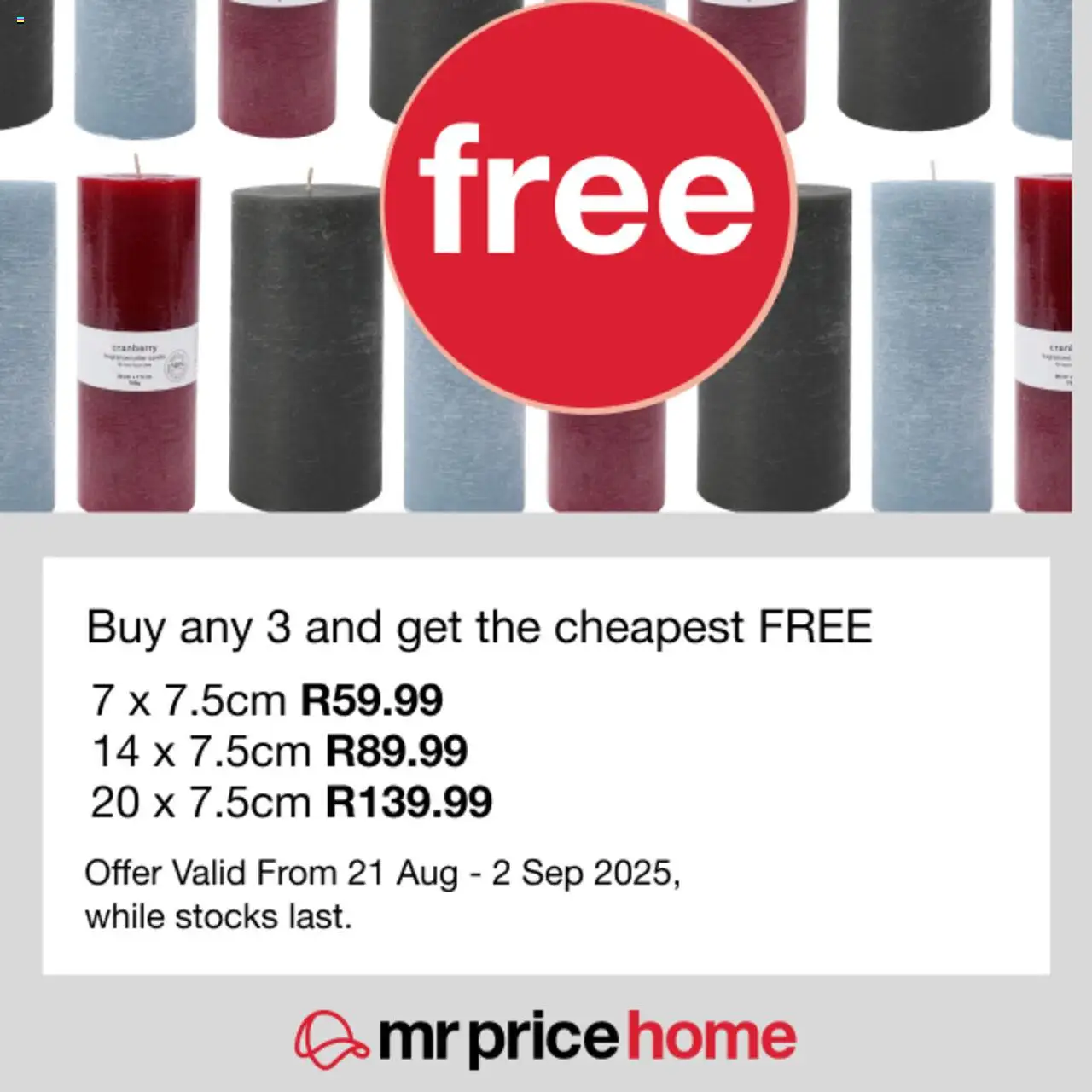 MRP Home Promo Deals from from Thursday 21/08/2025 > Promotions