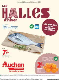 Prévisualisation de Crêpes, produits frais du magasin Auchan formulaire valide 20/01/2026