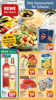 Vorschau von dem Prospekt des Geschäftes Rewe, gültig ab dem 02.03.2026
