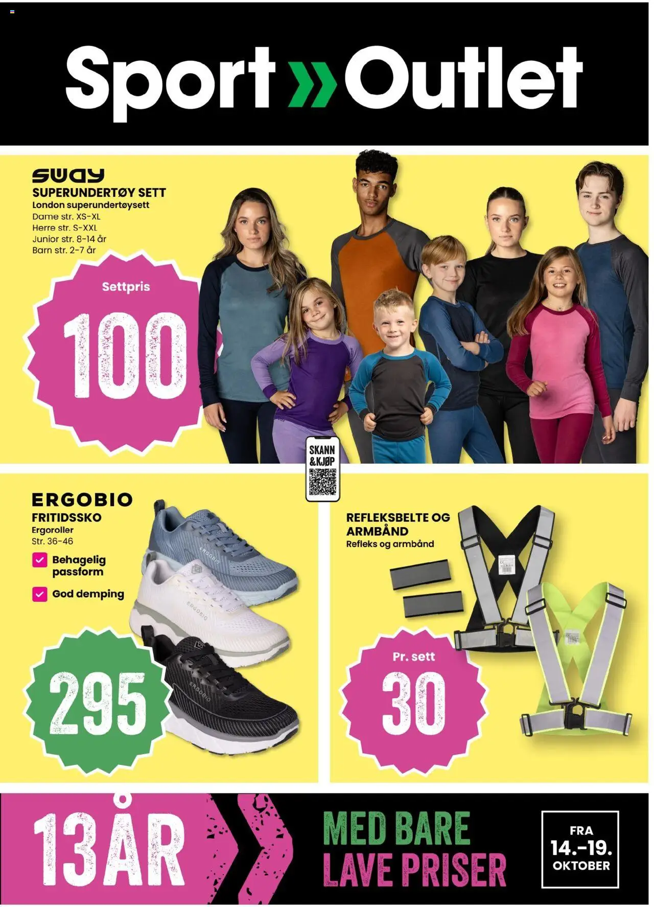 Kundeavis Sport Outlet gyldig fra 14/10/2025 - Sidenummer 1