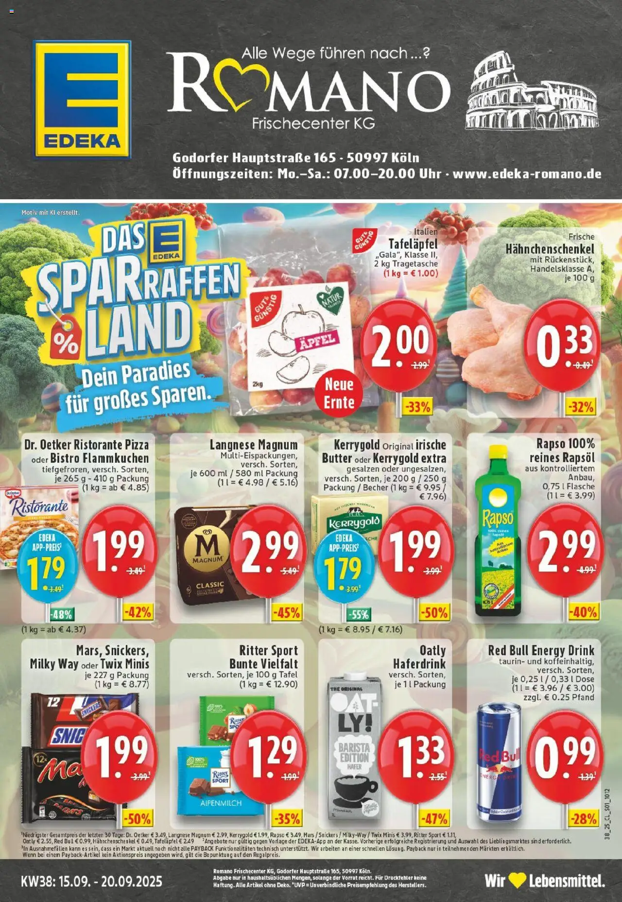 EDEKA Prospekt ab 14.09.2025 - Prospekt Köln-Godorf Online