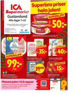 Förhandsgranska reklamblad Helsingborg från butik ICA Supermarket gäller från 08/12/2025