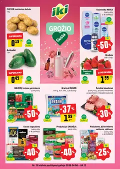 IKI parduotuvės leidinio IKI leidinys galiojančio nuo 2026.04.06 peržiūra