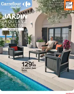 Prévisualisation de Carrefour Market Mobilier de jardin du magasin Carrefour Market formulaire valide 24/03/2026