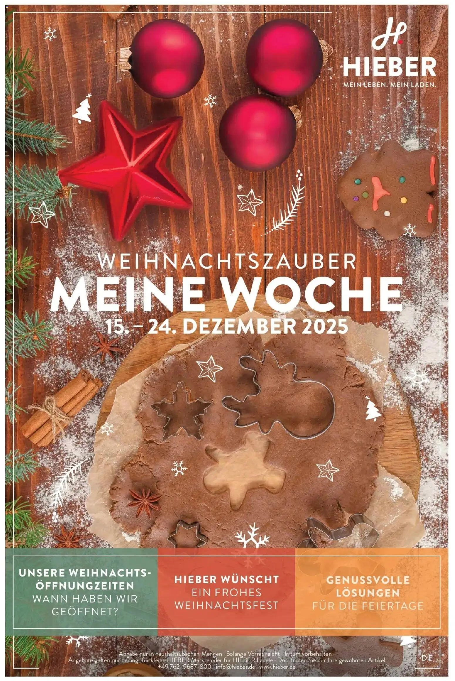 Vorschau von dem Prospekt des Geschäftes Edeka, gültig ab dem 15.12.2025