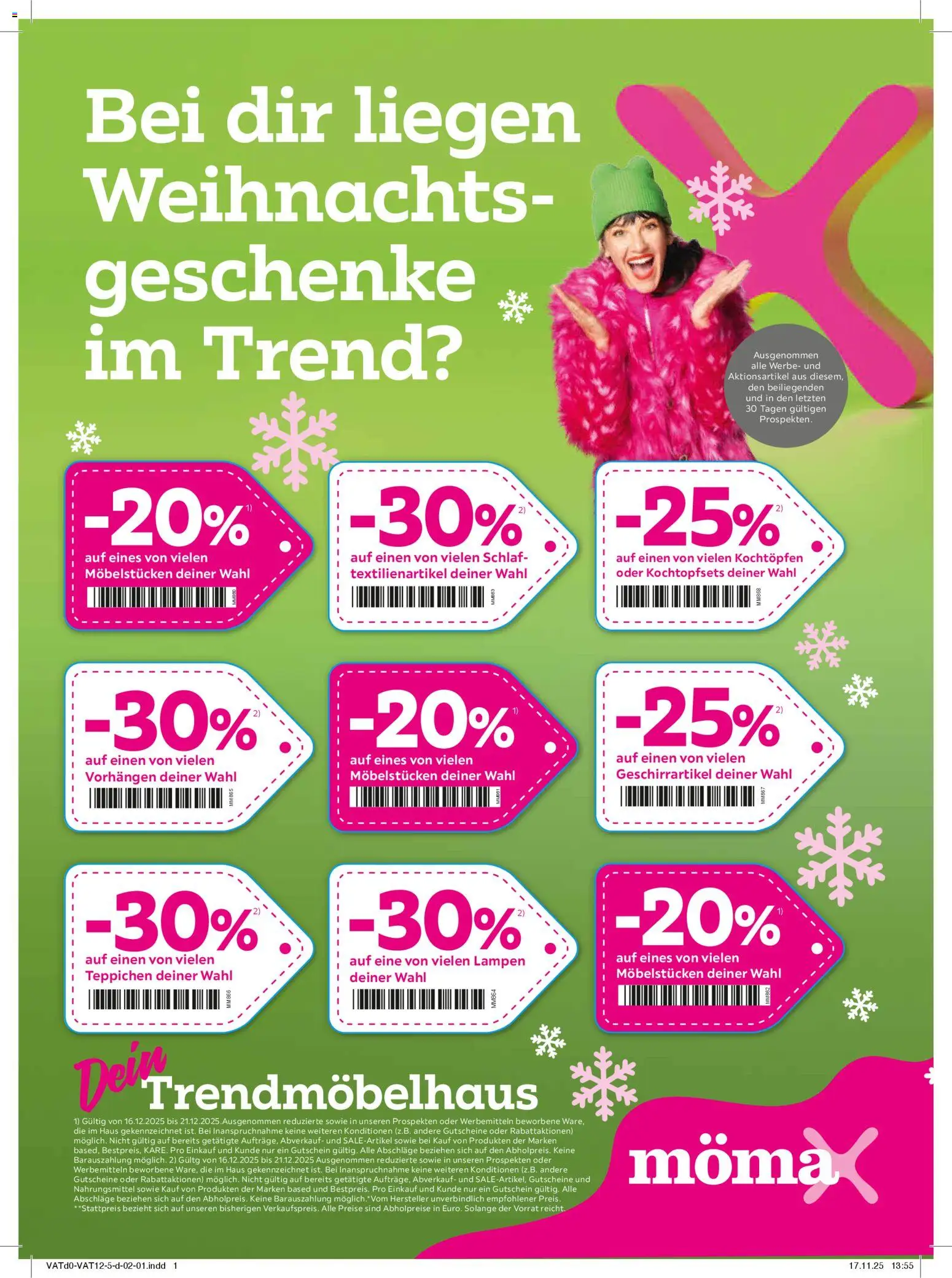 Vorschau der Angebote: Mömax Prospekt gültig ab 16.12.2025