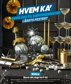 Eksempel på tilbudsavis Fest katalog fra butik Bilka gyldig fra 12/12/2025