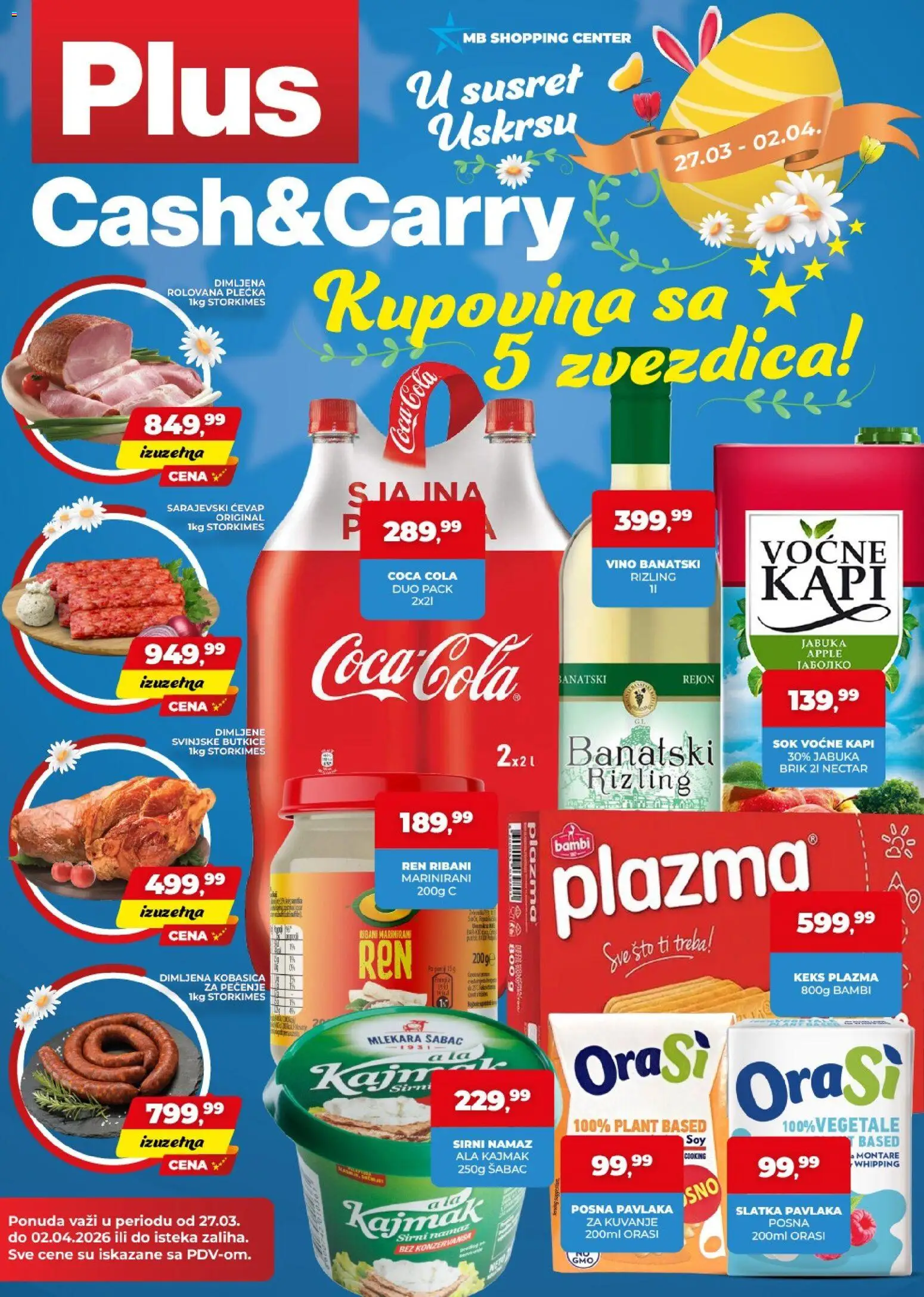 Pregled Plus Cash & Carry kataloga - važi od 27.03.2026