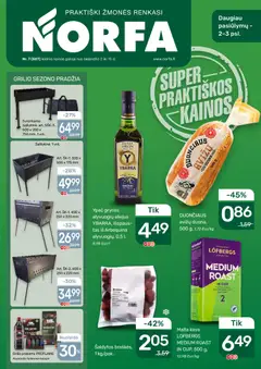 NORFA parduotuvės leidinio NORFA leidinys galiojančio nuo 2026.04.02 peržiūra