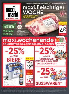 Vorschau der Angebote: Maximarkt Maximarkt Flugblatt gültig ab 30.04.2026