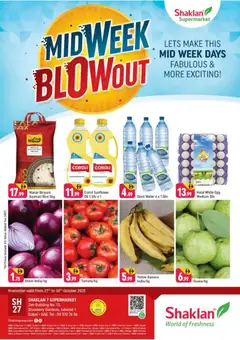 Preview of the catalogue Midweek Blow Out - Shaklan 7 Supermarket, Zen Building, Jebel Ali of store Shaklan valid from 27 Oct, 2025