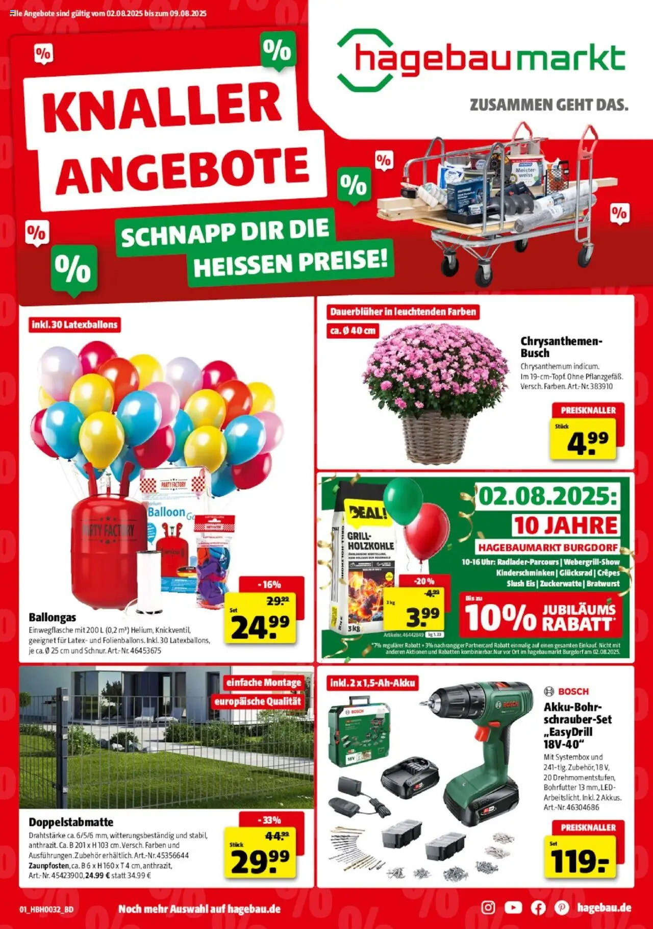 Hagebau Prospekt Burgdorf (vom 02.08.2025 - 09.08.2025)